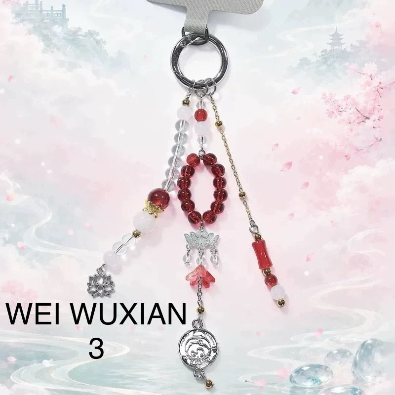 [PRE-ORDER] Grandmaster of Demonic Cultivation Official Merch Wei Wuxian / Lan Wangji Keychain Phone Charm Blind Box 1 of 6