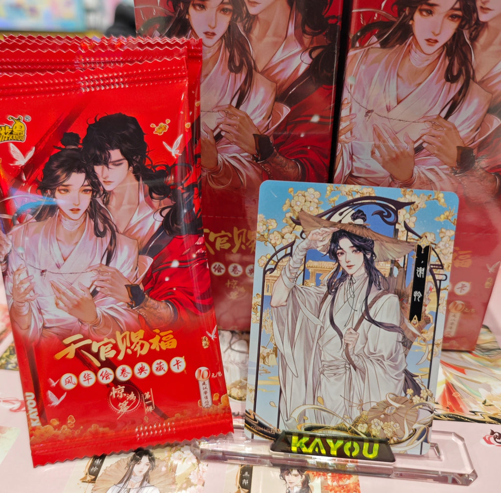 [PRE-ORDER] Heaven Official’s Blessing Official Merch Trading Card Packs *5 Cards Per Pack