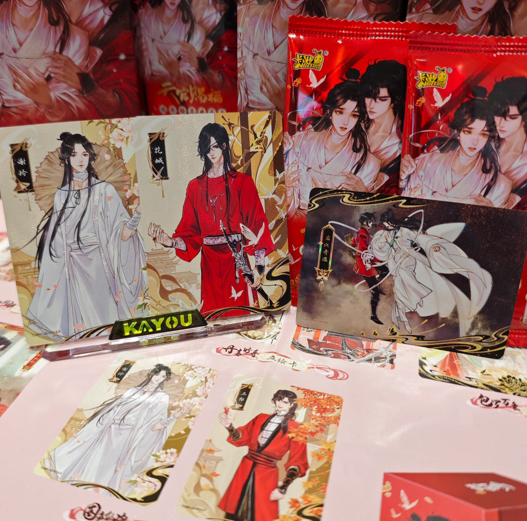 [PRE-ORDER] Heaven Official’s Blessing Official Merch Trading Card Packs *5 Cards Per Pack