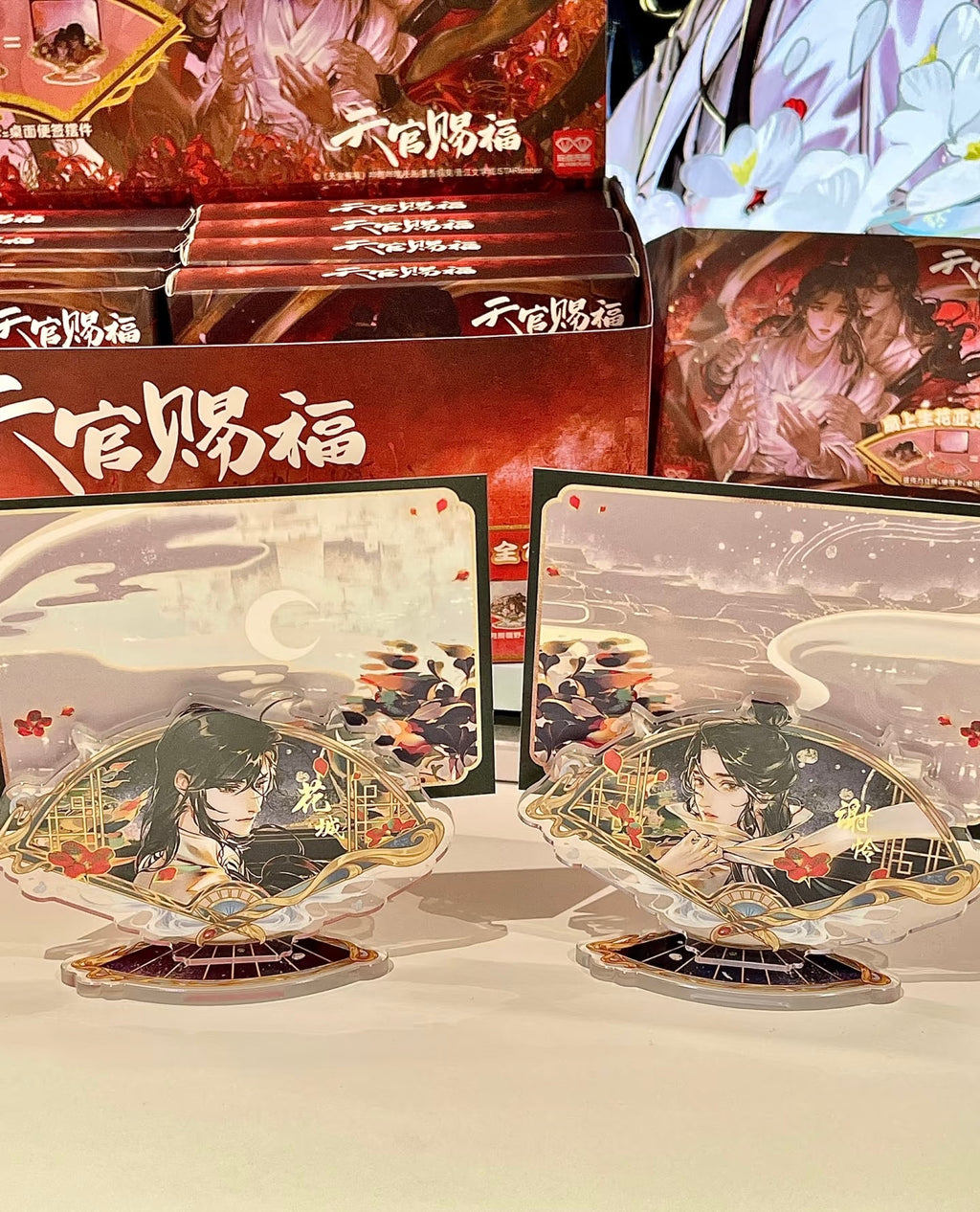 [PRE-ORDER] Heaven Official’s Blessing Official Merch Acrylic Fan Shape Standee Blind Box 1 of 12