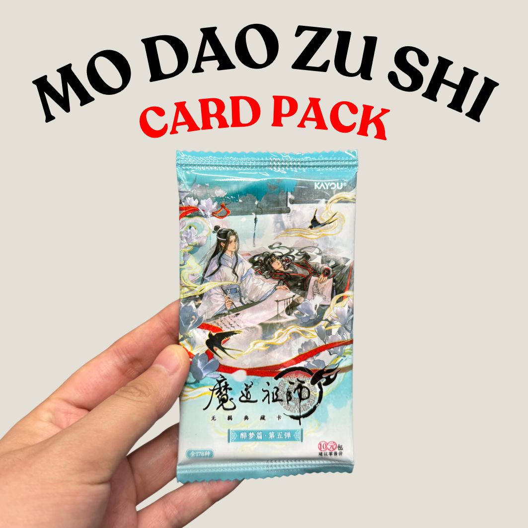 [PRE-ORDER] Grandmaster of Demonic Cultivation Official Merch Trading Card Packs *5 Cards Per Pack