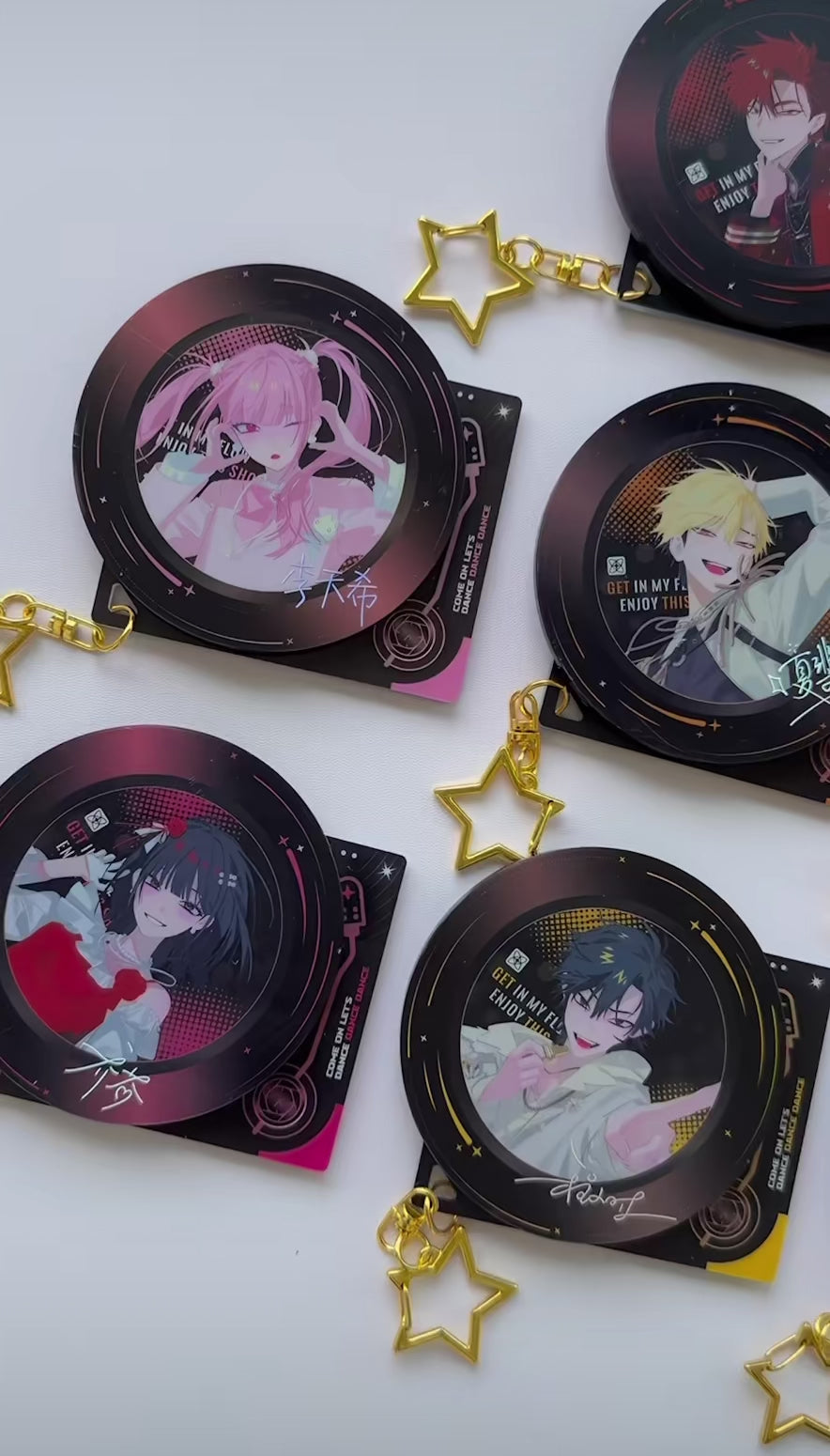 [PRE-ORDER] Link Click Official Merch Acrylic Rotating Character Keychain 1 of 10